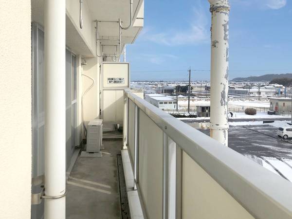 バルコニー　ビレッジハウスの同一物件・同一タイプの間取りの写真です