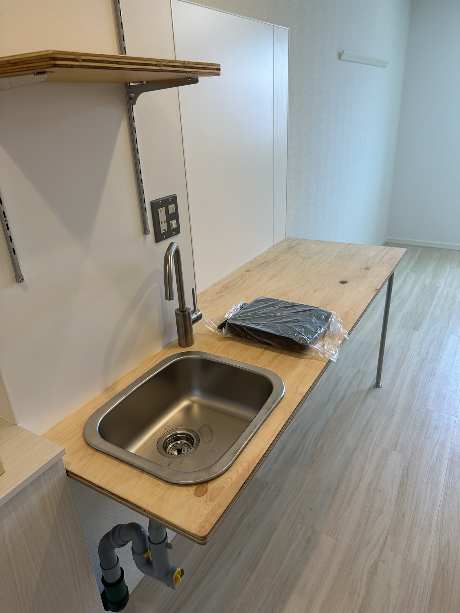 キッチン　反転タイプとなります