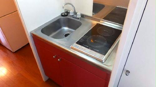 キッチン　安全な電気コンロ♪