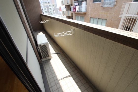 バルコニー　※別部屋の写真です