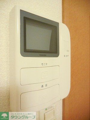 セキュリティ　モニター付きインターホン