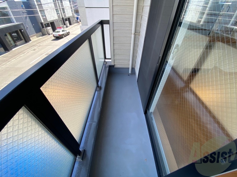 バルコニー　バルコニーです。周辺を一望できますよ～。