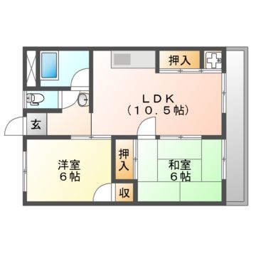AAビルの間取り写真
