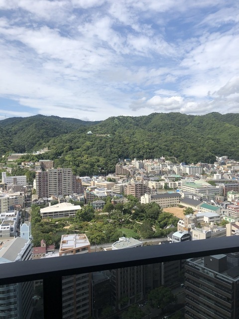 眺望　バルコニーからの眺め（２０２０年９月撮影）