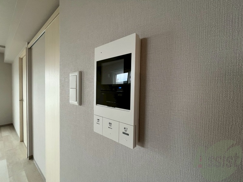 セキュリティ　来客時にはこちらのチャイムが鳴りますよ。