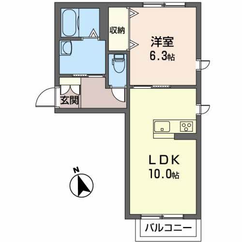 リッシュメゾンの間取り