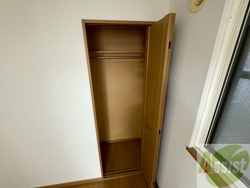 収納　収納もバッチリあるのでお部屋が片付きますよ！