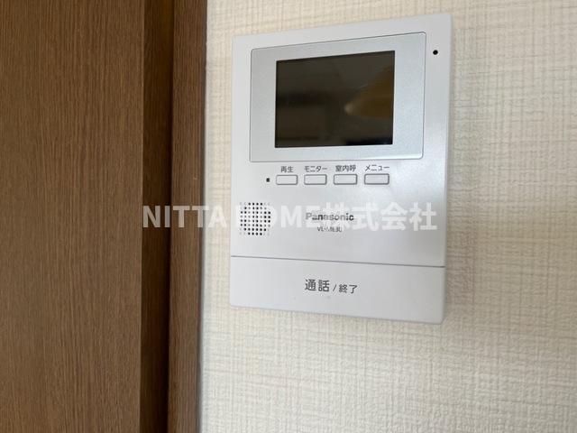 セキュリティ　TVインターホン付きで安心ですね◎