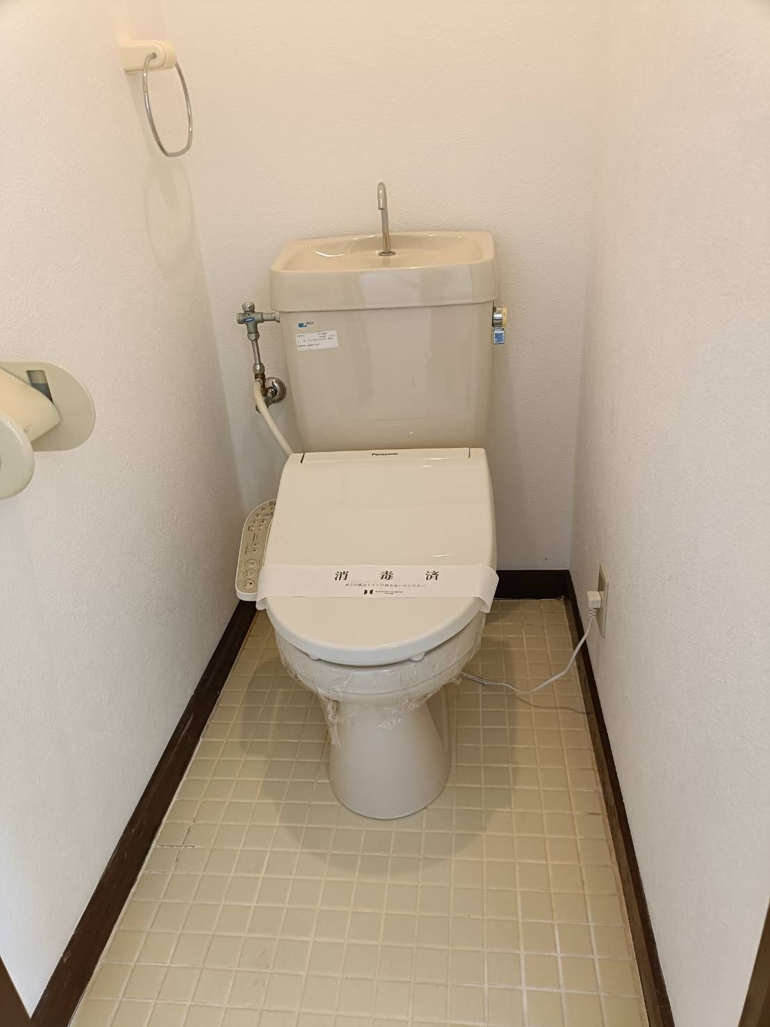ＪＲ信越本線 さつき野駅 徒歩12分 2階建 築37年のトイレ写真