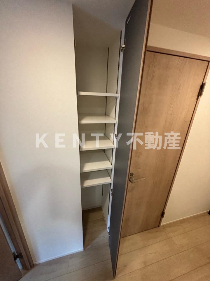 収納　専用の収納スペースです