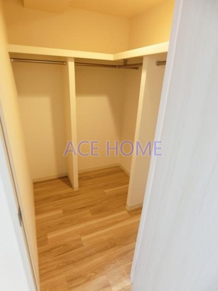 収納　ウォークインクローゼット