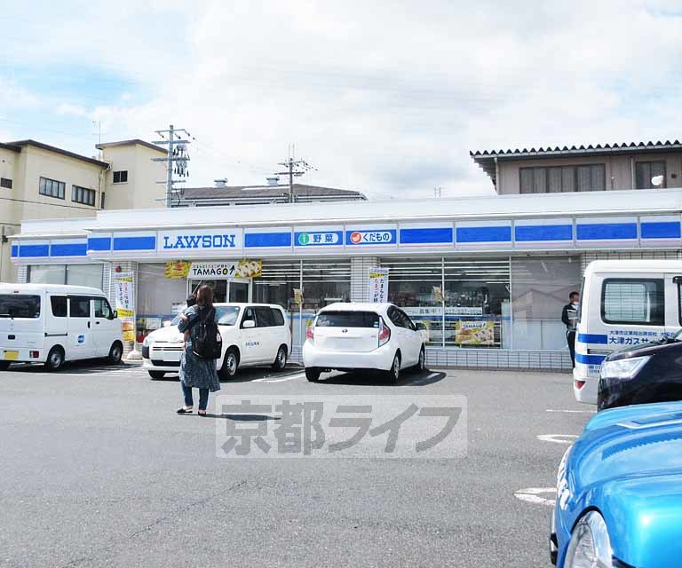 コンビニ　ローソン　大津富士見台店（コンビニ）まで407m