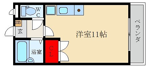パティオ香里園東の間取り写真