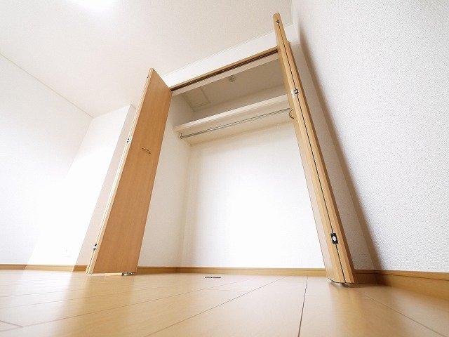 収納　十分な収納スペースがあります