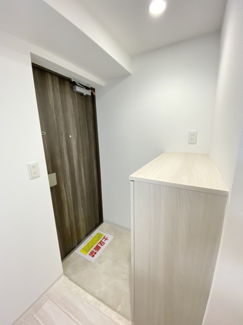 玄関　シューズＢＯＸ付き玄関