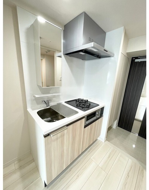 キッチン　自炊をされる方に嬉しい2口コンロ♪