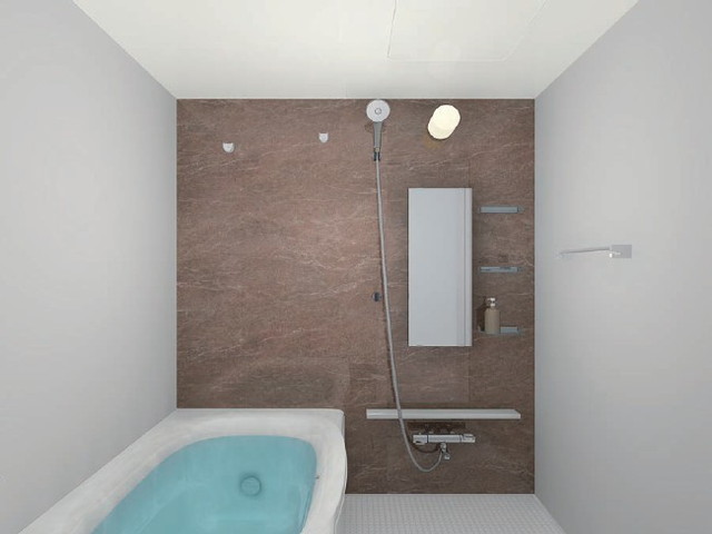 バス・シャワールーム　完成パース