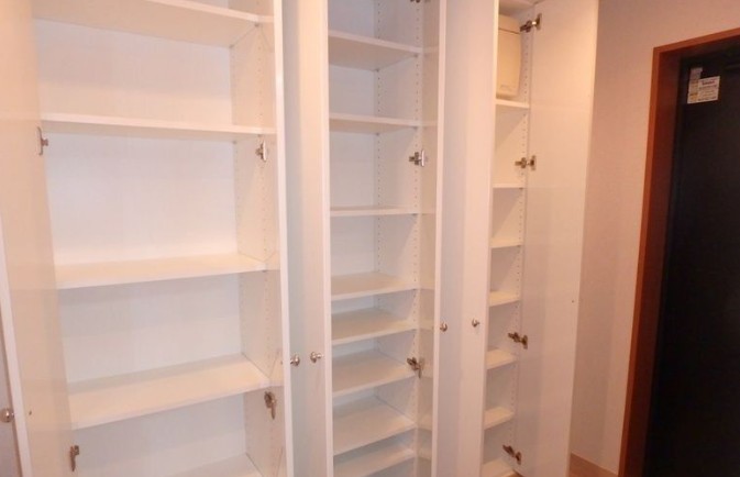 収納　収納のためのスペースです