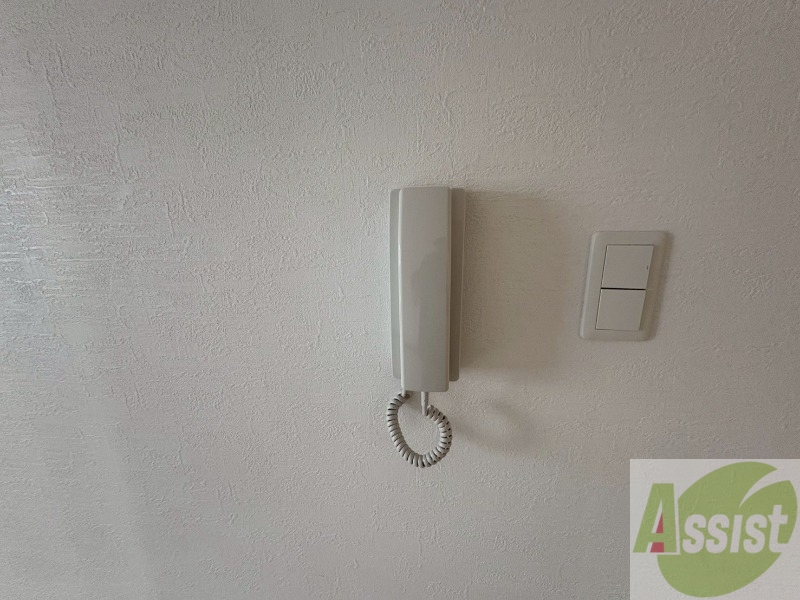 セキュリティ　インターホンは通話ができるので急な訪問があっても安心です