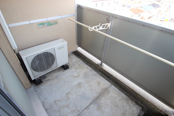 バルコニー　※別部屋の写真です