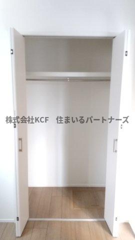 収納　たっぷりとした収納スペースです