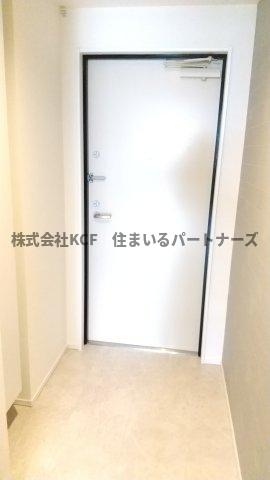 玄関　収納もある玄関です