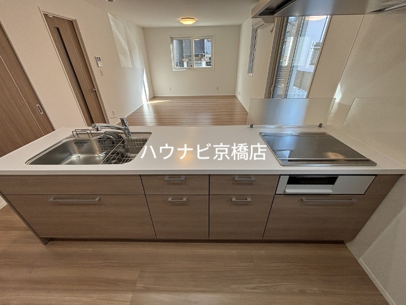ＪＲおおさか東線 城北公園通駅 徒歩12分 1階建 築2年のキッチン写真