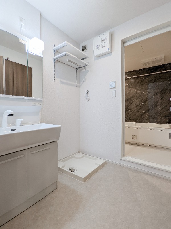 洗面設備　図面と現状に相違がある場合には現状を優先