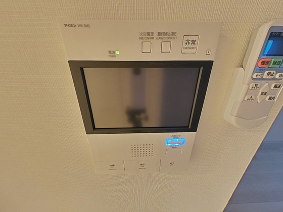 セキュリティ　※別部屋の写真です