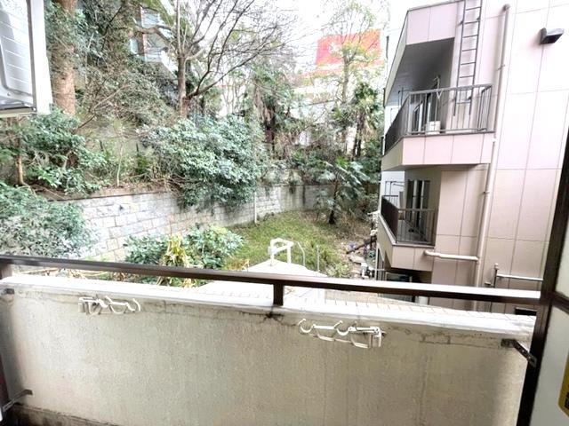 バルコニー　南向き