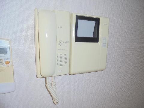 セキュリティ　カメラ付インターホン（イメージ）