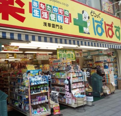ドラックストア　どらっぐぱぱす（ドラッグストア）まで170m