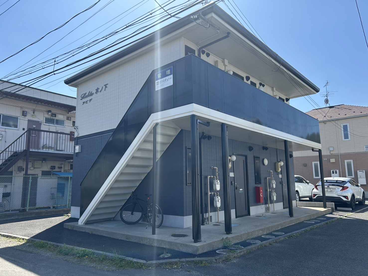 建物外観　駅近2階建アパート