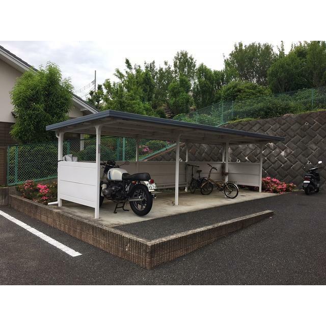 その他共有部分　バイクも置けます♪