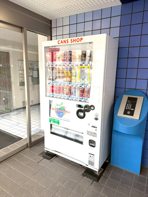 その他　自動販売機が便利です