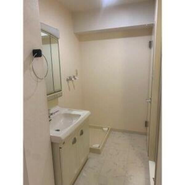 洗面設備　洗濯機置場