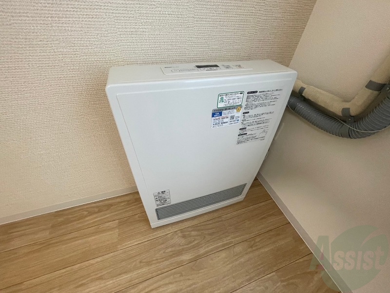 その他設備　ガス暖房がついており、寒い日も安心です！