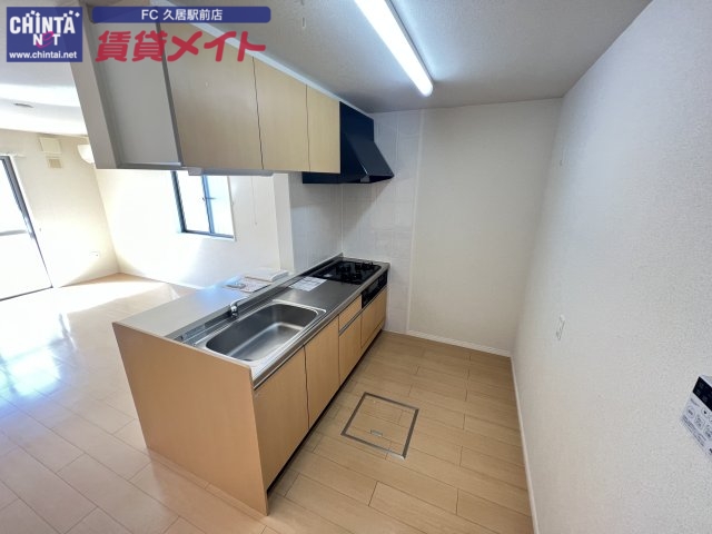 キッチン　同物件別室の画像です