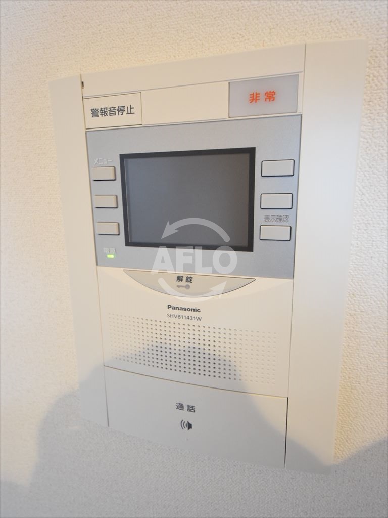 セキュリティ　プレサンス上町台夕陽丘　TVモニターインターホン