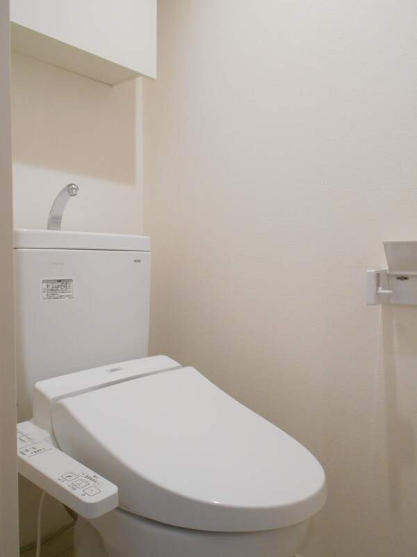 トイレ　ゆったりとした空間のトイレです