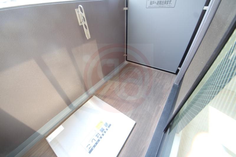 バルコニー　バルコニーがあります