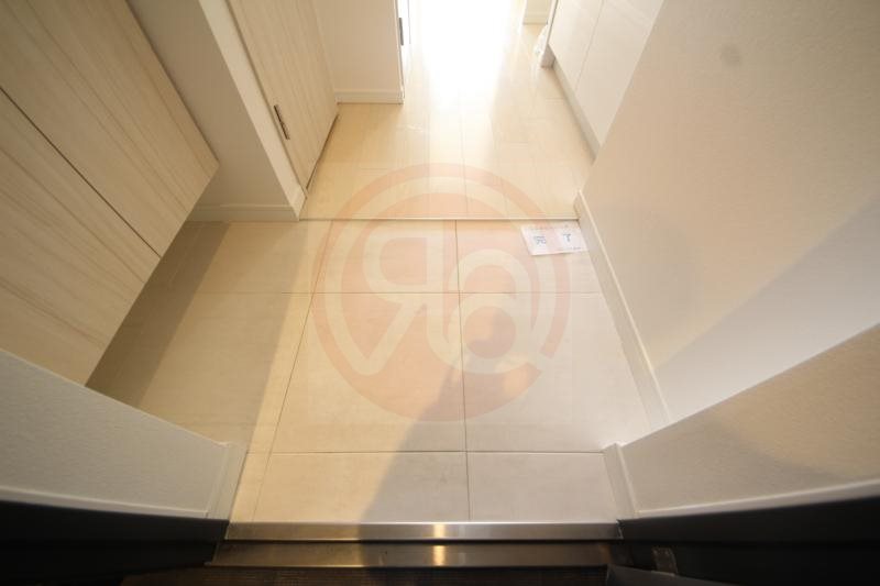 玄関　明るい玄関です