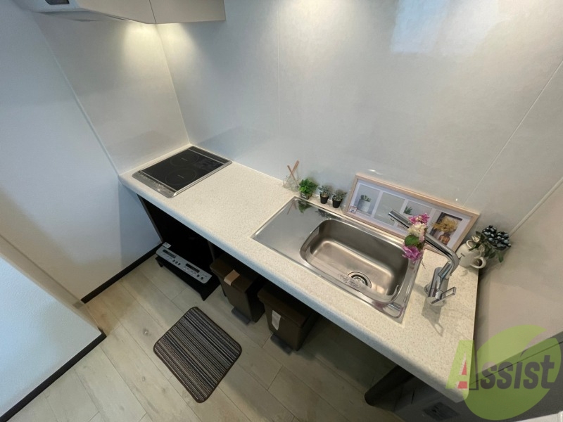 キッチン　キッチンはスペースも広々していて使いやすそうですよ！