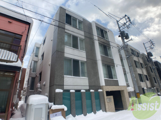 建物外観　札幌市東区北９条東「プレジール札幌」
