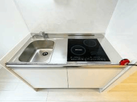 CASA GRAZIE西大島のキッチン写真