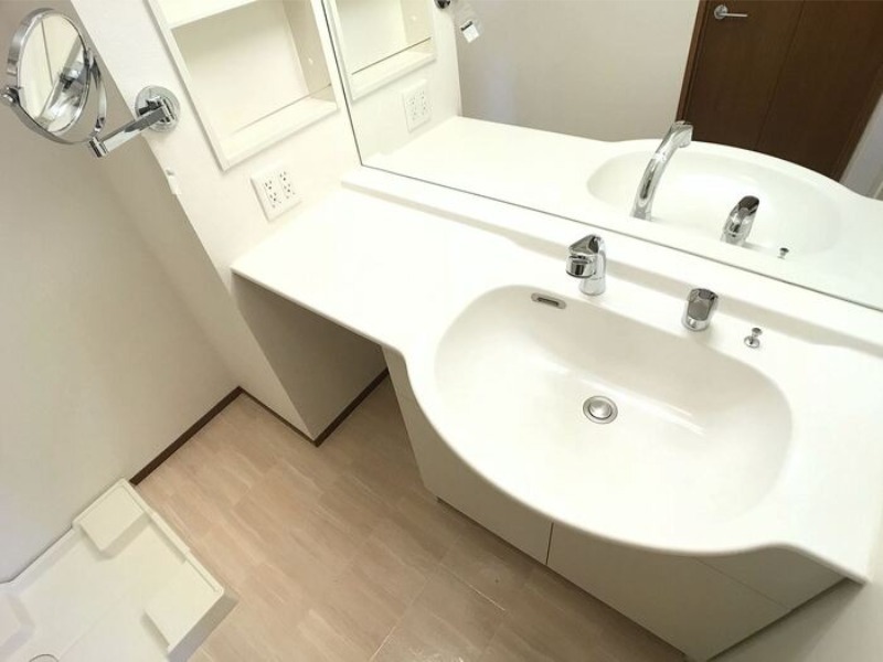 洗面設備　図面と現状に相違がある場合には現状を優先