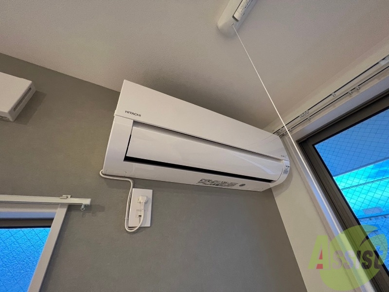 その他設備　エアコンが設置済みです。入居後すぐに使用できます。