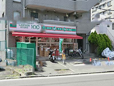 コンビニ　ローソンストア100六角橋店（コンビニ）まで373m