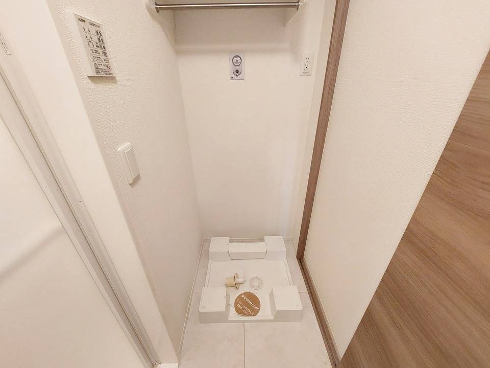 洗面設備　洗濯機置場