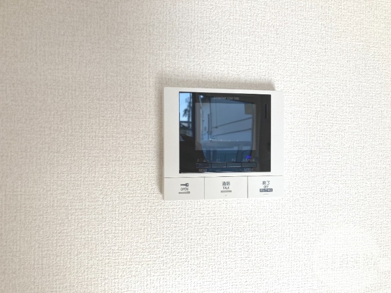 セキュリティ　訪問チェックができるモニターホン♪